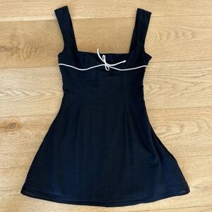 Peppermayo - Cadence Mini Dress in Black & White